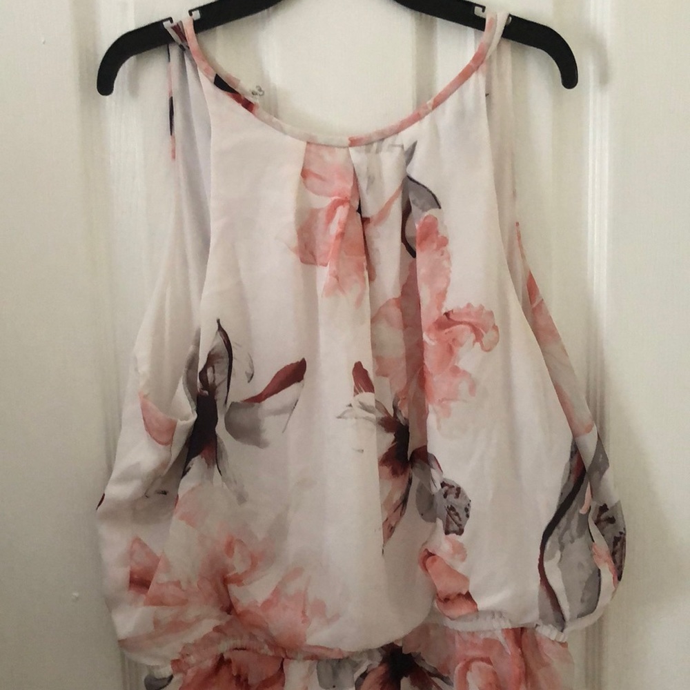 White Floral Dress